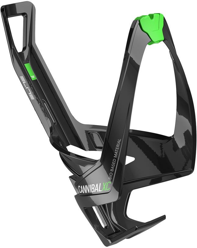 Bottle Cage Cannibal Xc Bio Based Dunkholder   Black Green fra Elite