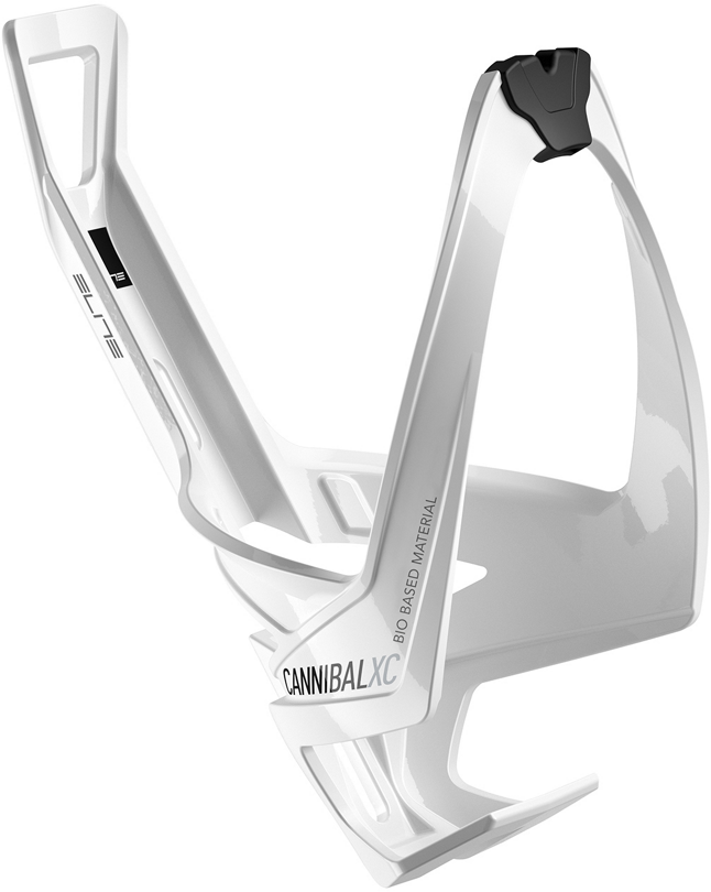 Bottle Cage Cannibal Xc Bio Based Dunkholder   White fra Elite