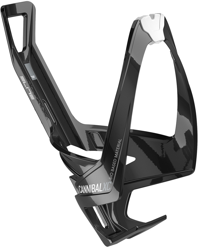 Bottle Cage Cannibal Xc Bio Based Dunkholder   Black Glossy fra Elite