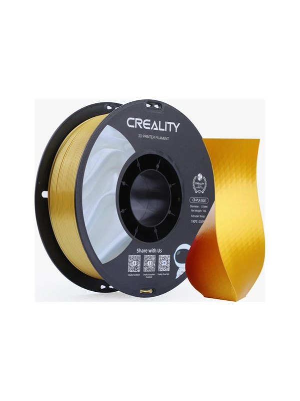 3d   Golden   Cr Silk Pla Filament fra Creality