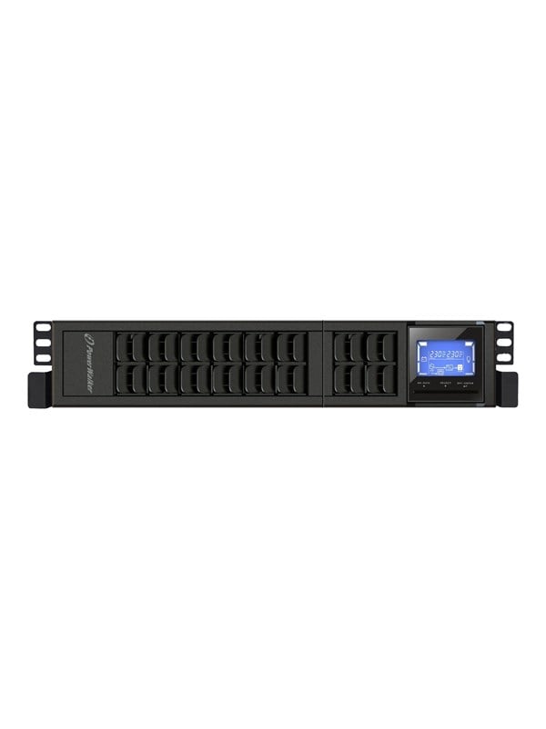10122000   Powerwalker Vfi Crm Lcd   1000va 800w   Double Conversion Online Ups fra Bluewalker