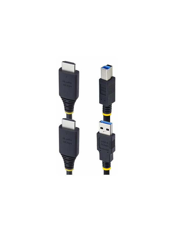 10ft (3m) Hdmi And Usb 5gbps Kvm Cable   Keyboard   Video   Mouse (kvm) Cable   3 M fra Startech.com