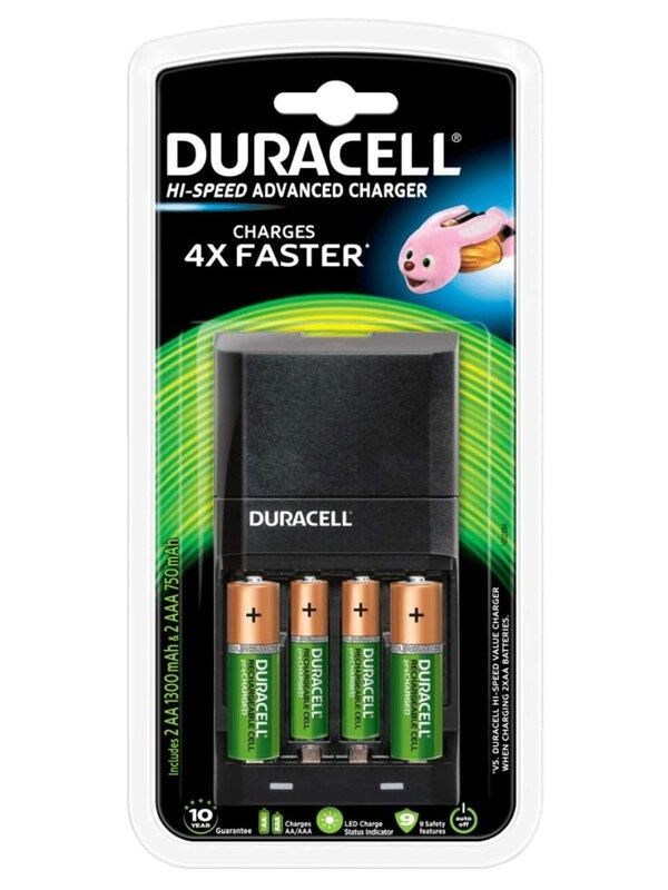 Cef27 + 2xaa Lr6 + 2aaa Lr4 fra Duracell