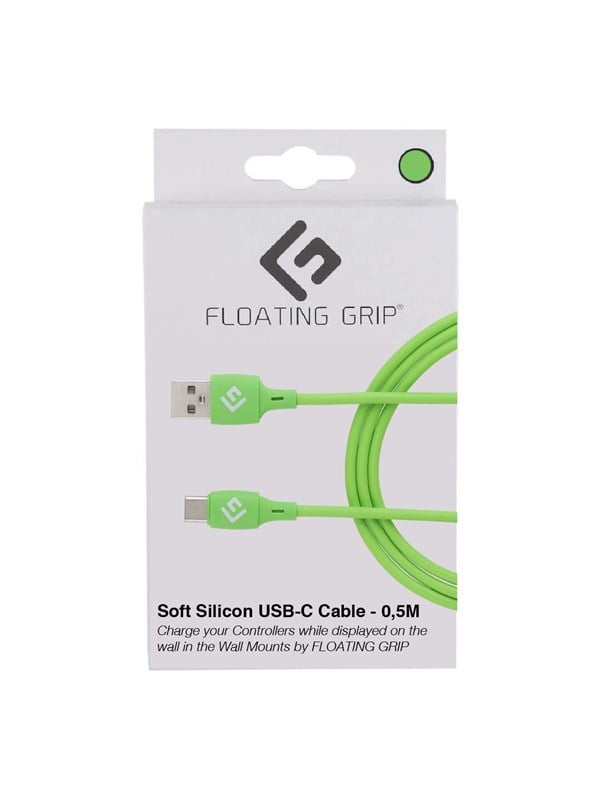 0.5m Led Usb C Cable (green) fra Floating Grip