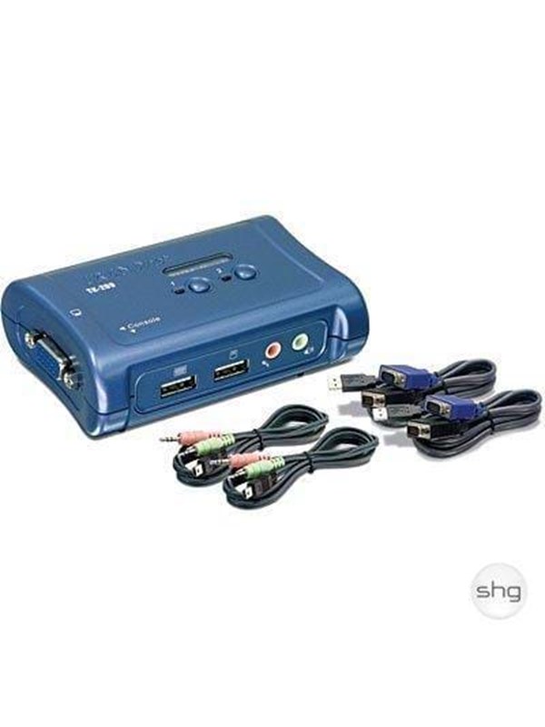 2 Port Usb Kvm Switch Tk 209k fra Trendnet