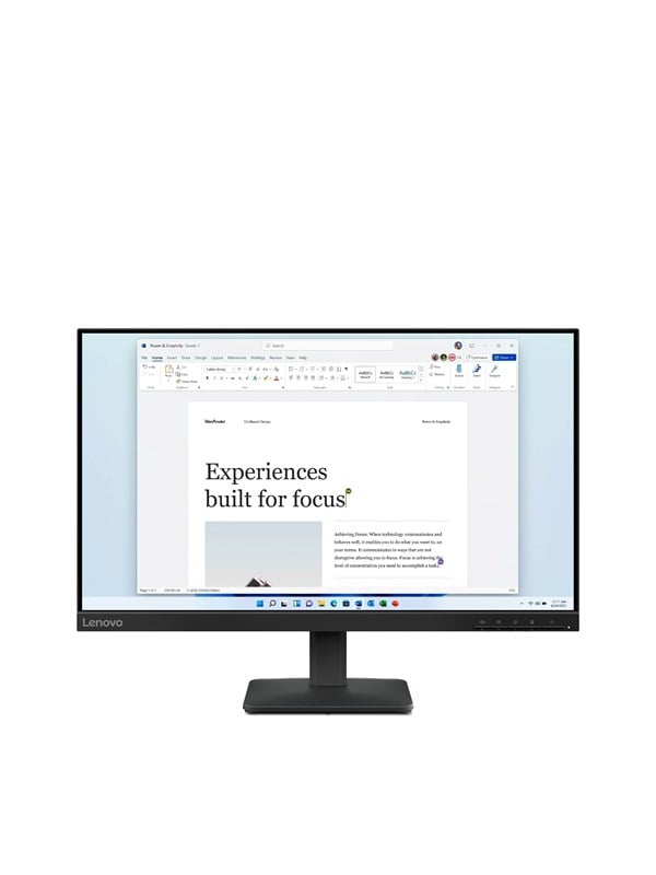 24"   L24 4e   1920x1080 (fhd)   100hz   Ips fra Lenovo