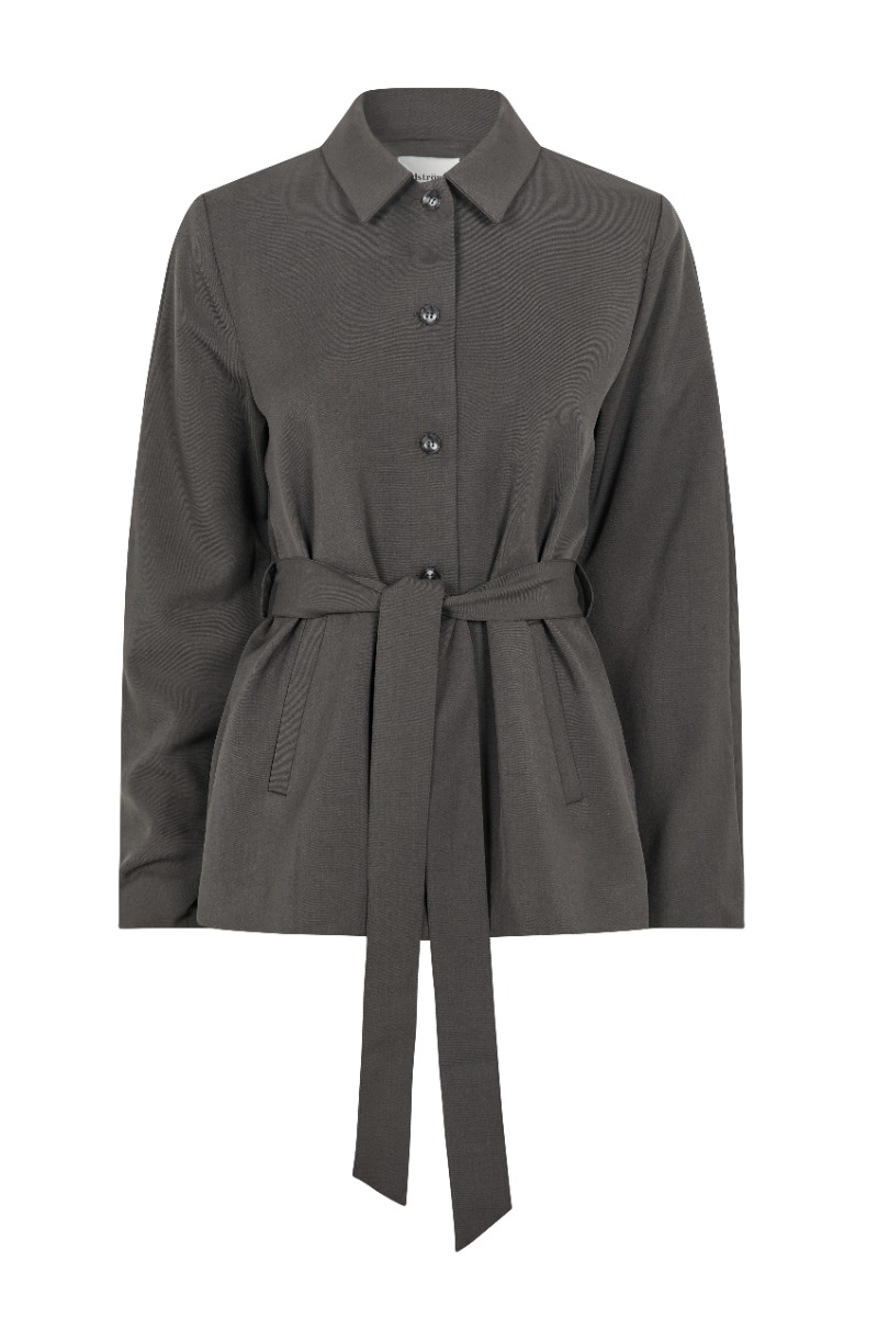 Blazer   Lonniemd Blazer   Dark Grey Melange fra Modström