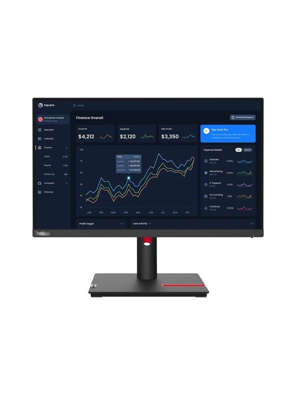 21"   Thinkvision T22i 30   1920x1080 (fhd)   60hz   Ips fra Lenovo